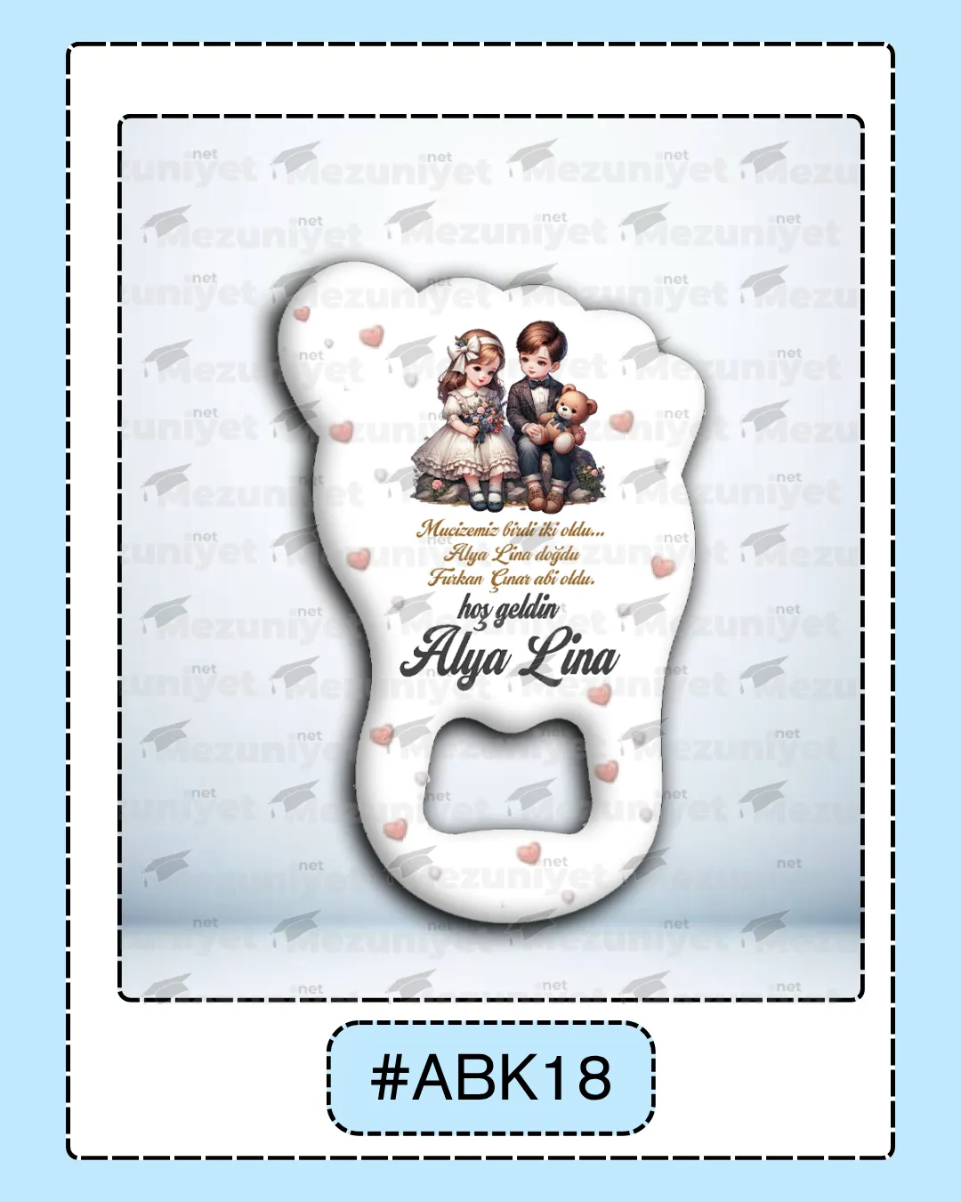 2 - 3 Kardeş Magnetleri - ABK18