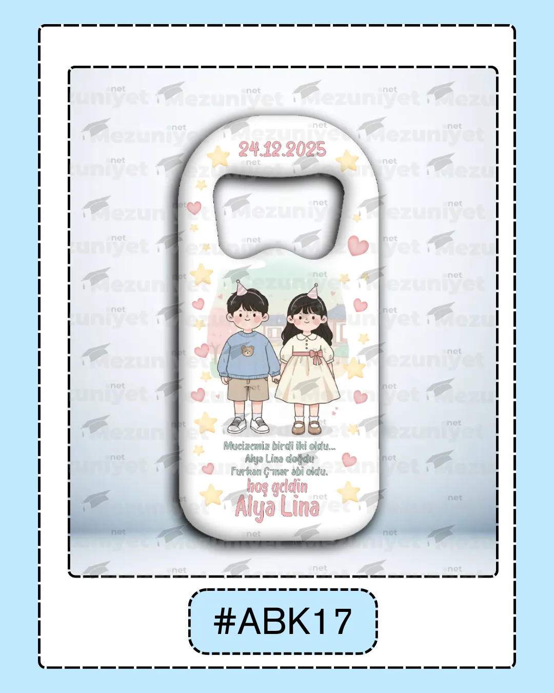 2 - 3 Kardeş Magnetleri - ABK17