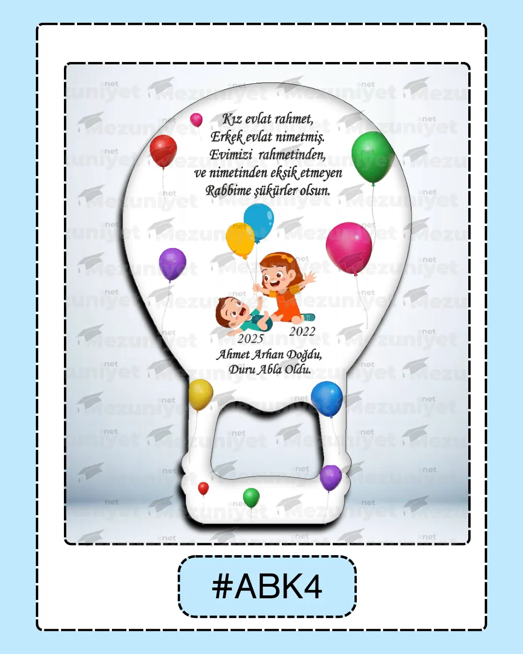 2 - 3 Kardeş Magnetleri - ABK4