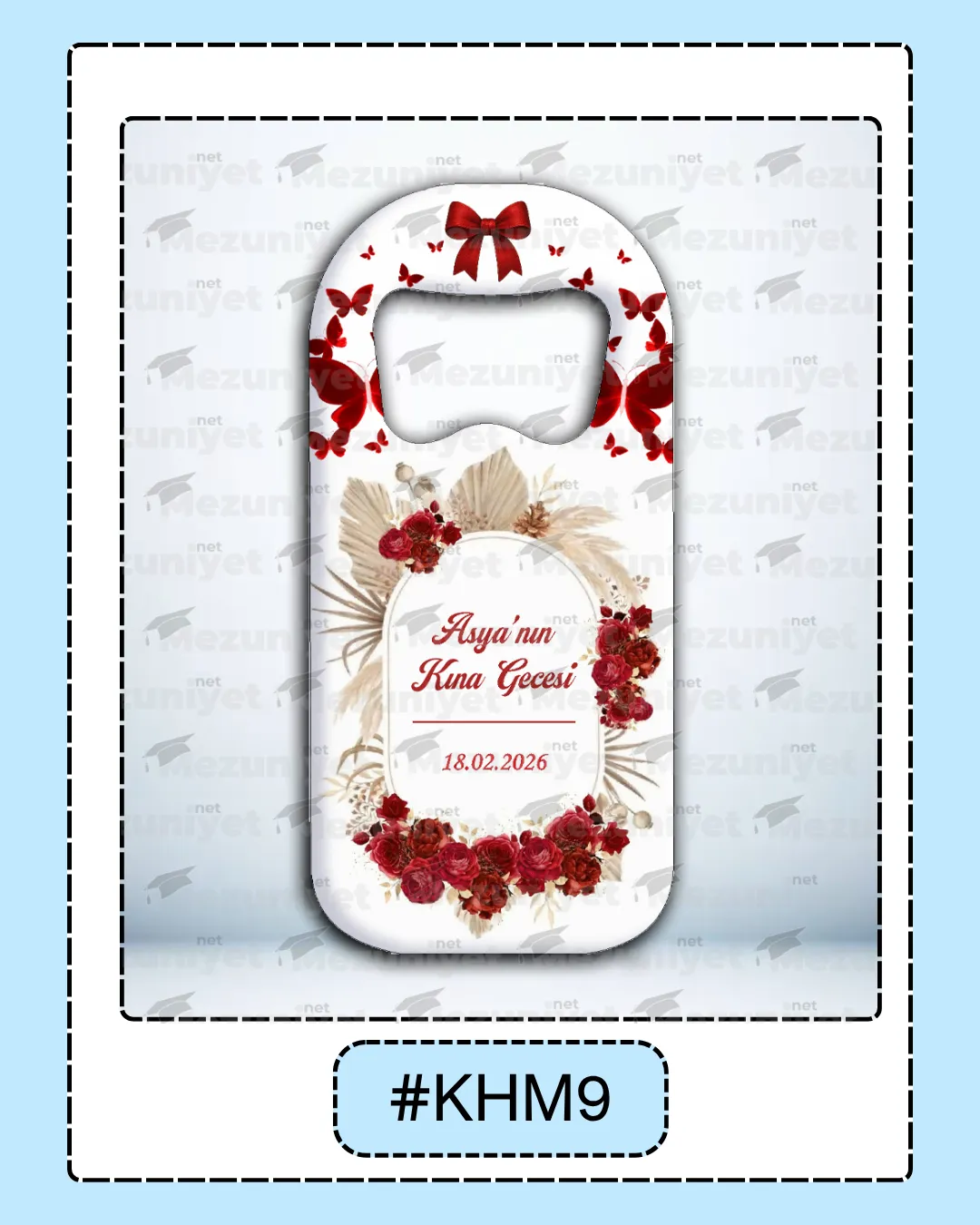 Kına Hatırası Magnetleri - KHM9