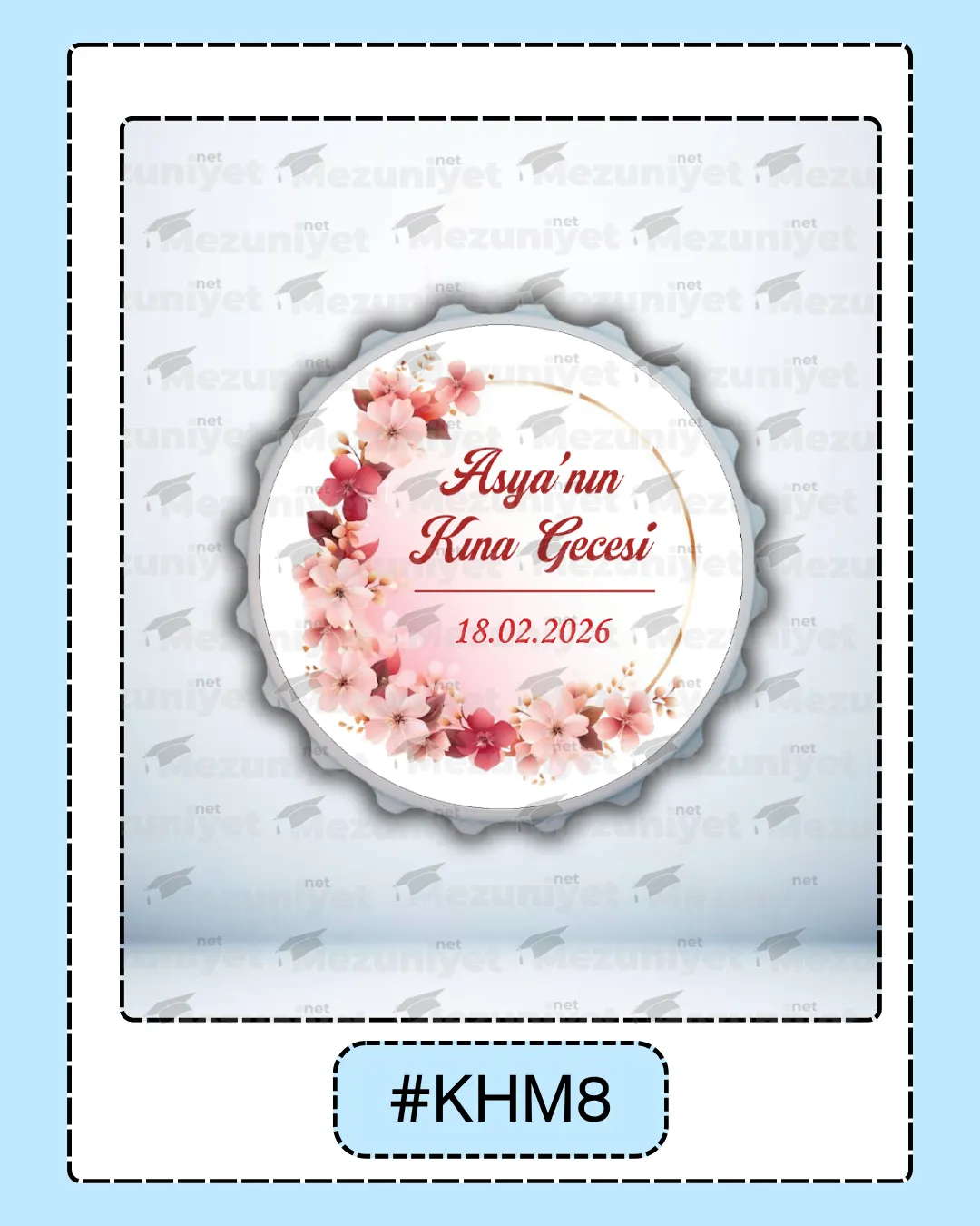 Kına Hatırası Magnetleri - KHM8