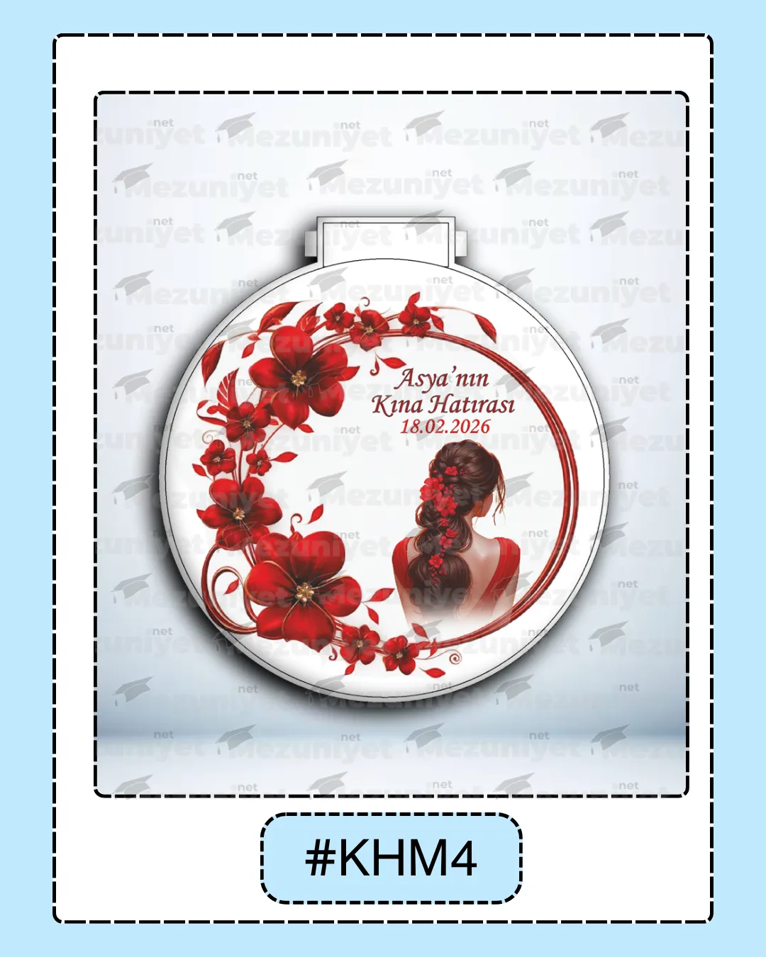 Kına Hatırası Magnetleri - KHM4