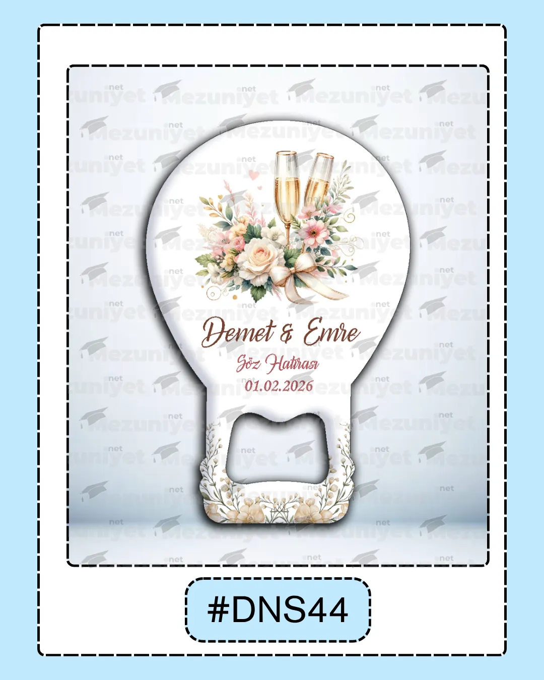 Düğün - Söz - Nikah Magnetleri - DNS44