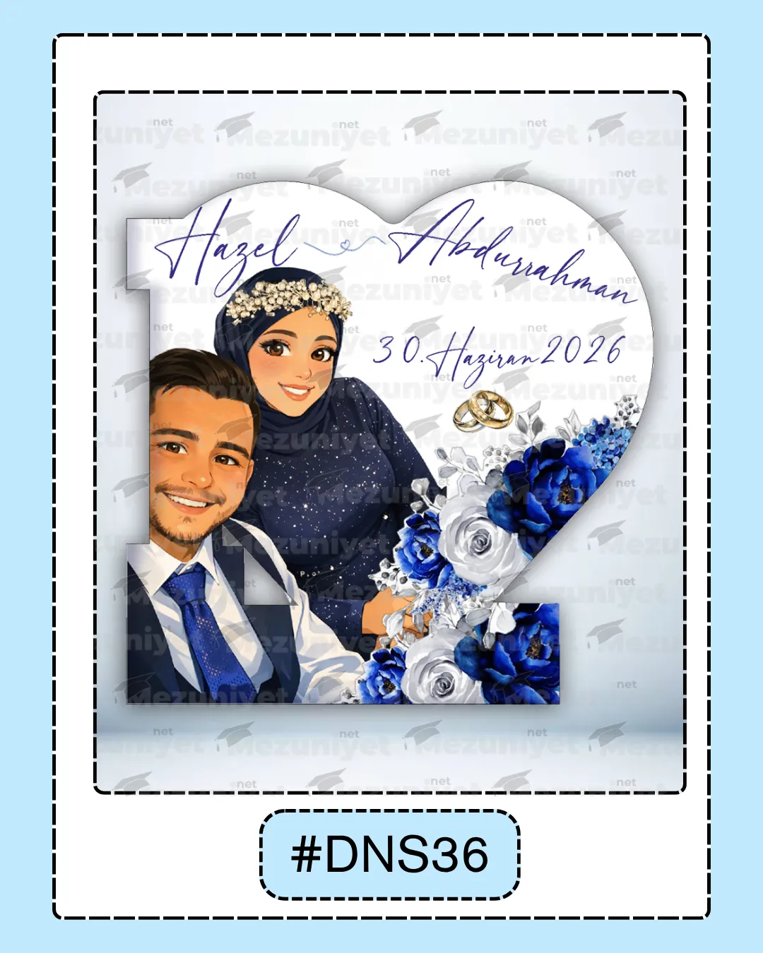 Düğün - Söz - Nikah Magnetleri - DNS36