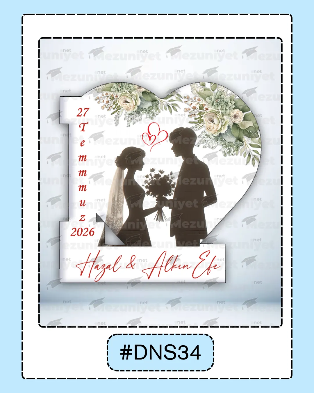 Düğün - Söz - Nikah Magnetleri - DNS34