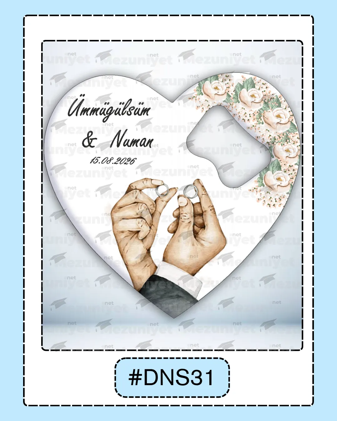Düğün - Söz - Nikah Magnetleri - DNS31