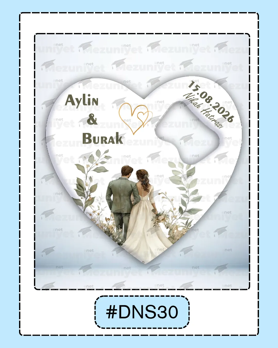 Düğün - Söz - Nikah Magnetleri - DNS30