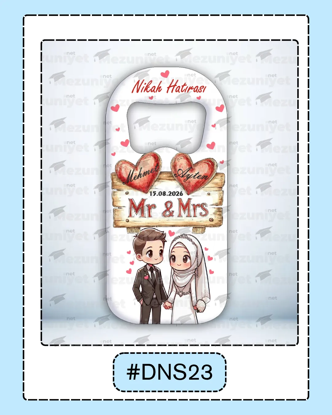 Düğün - Söz - Nikah Magnetleri - DNS23