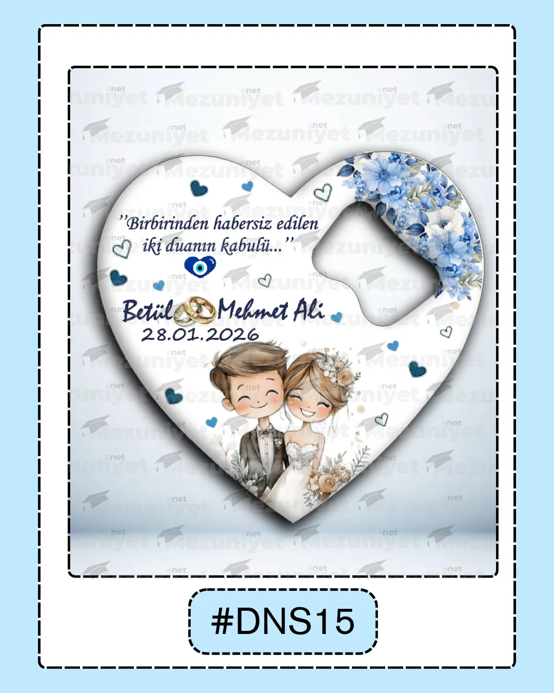 Düğün - Söz - Nikah Magnetleri - DNS15