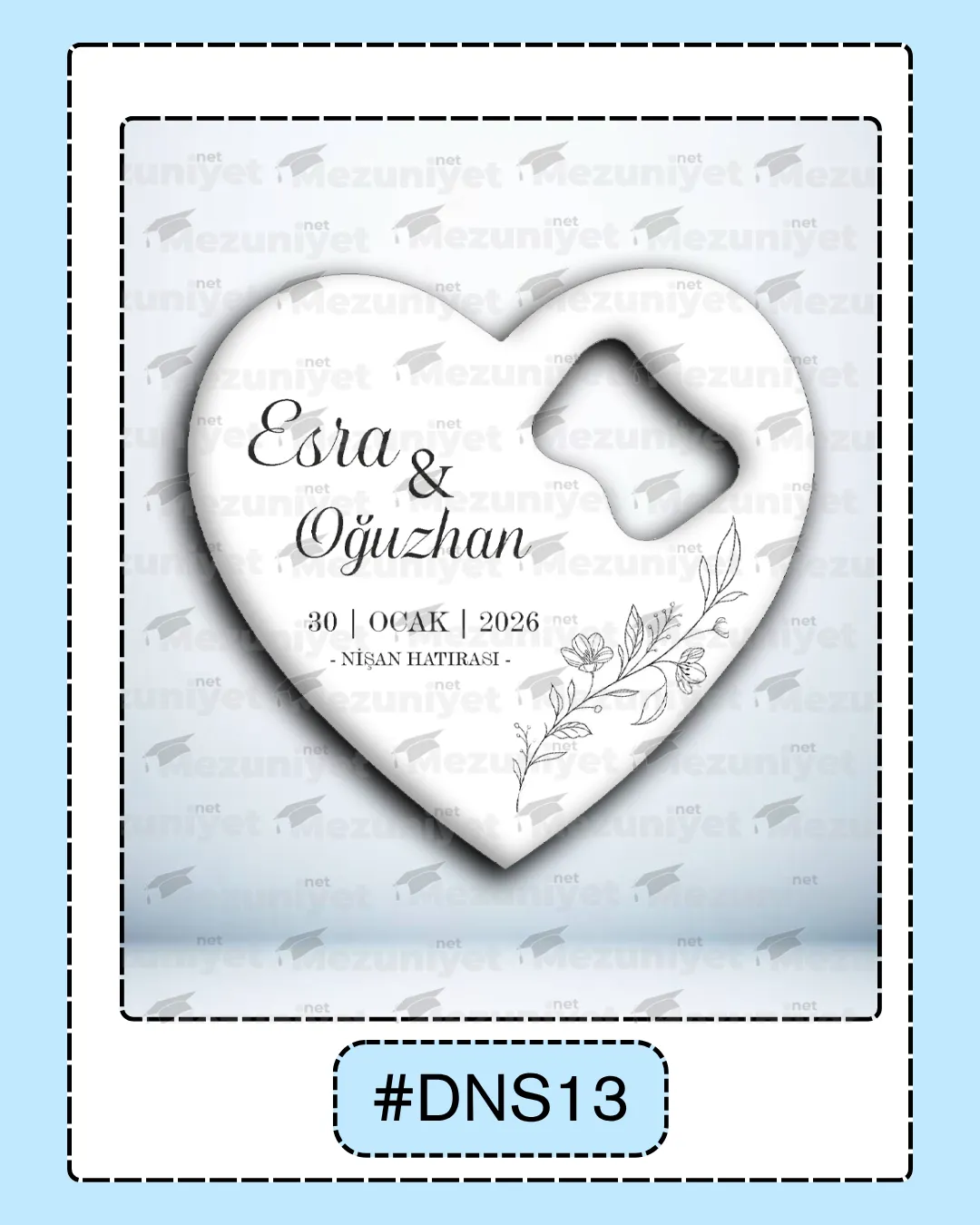 Düğün - Söz - Nikah Magnetleri - DNS13