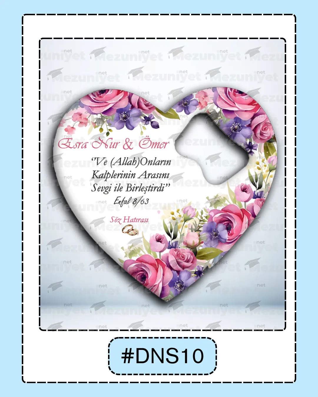 Düğün - Söz - Nikah Magnetleri - DNS10