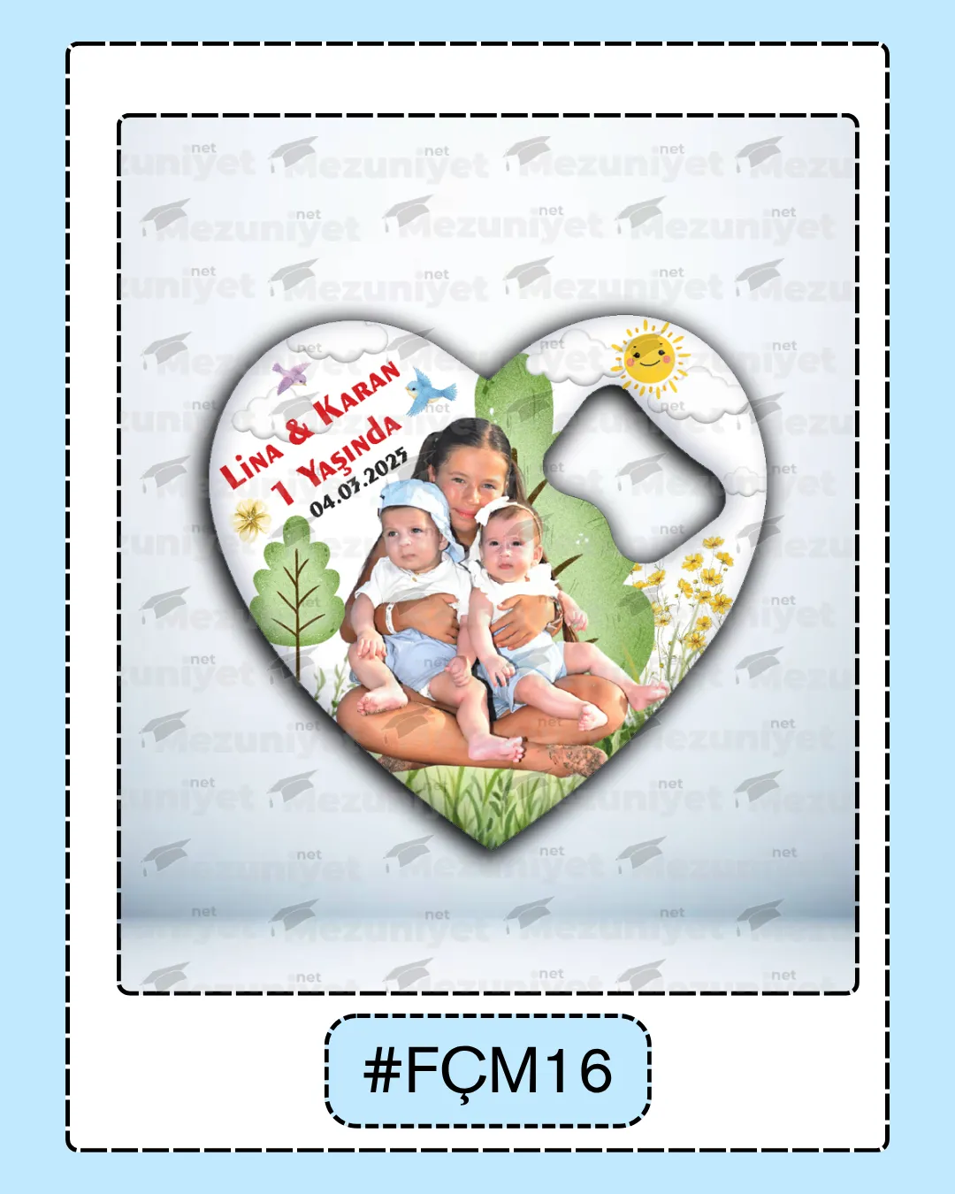 Fotoğraflı Açacak Magnetleri - FÇM16
