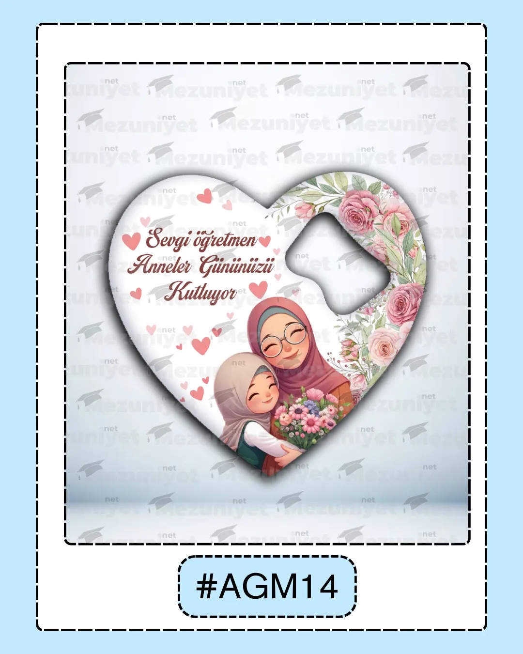 Anneler Günü Açacak Magnetleri - AGM14