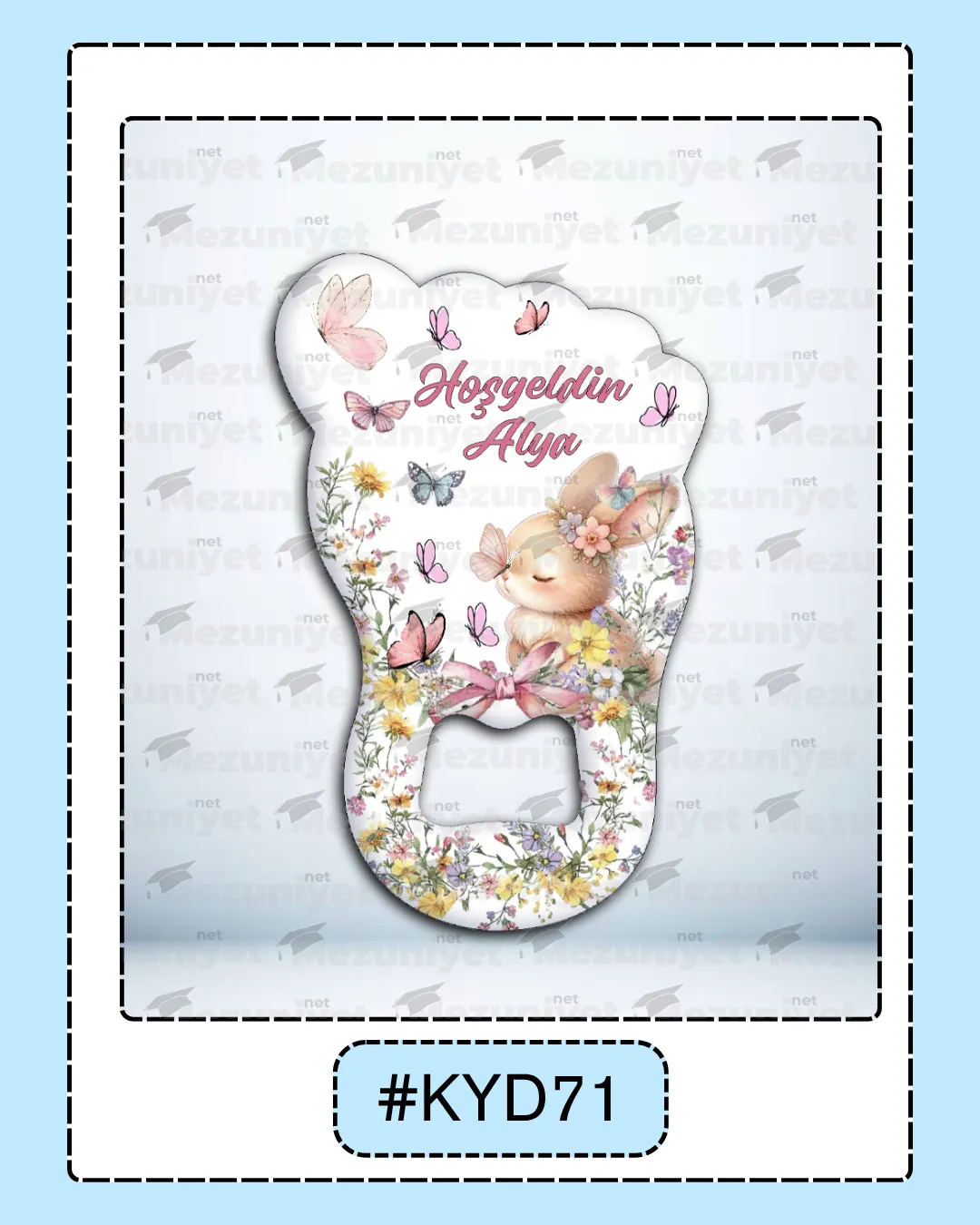 Kız Yeni Doğan Magnet Modeli - KYD71