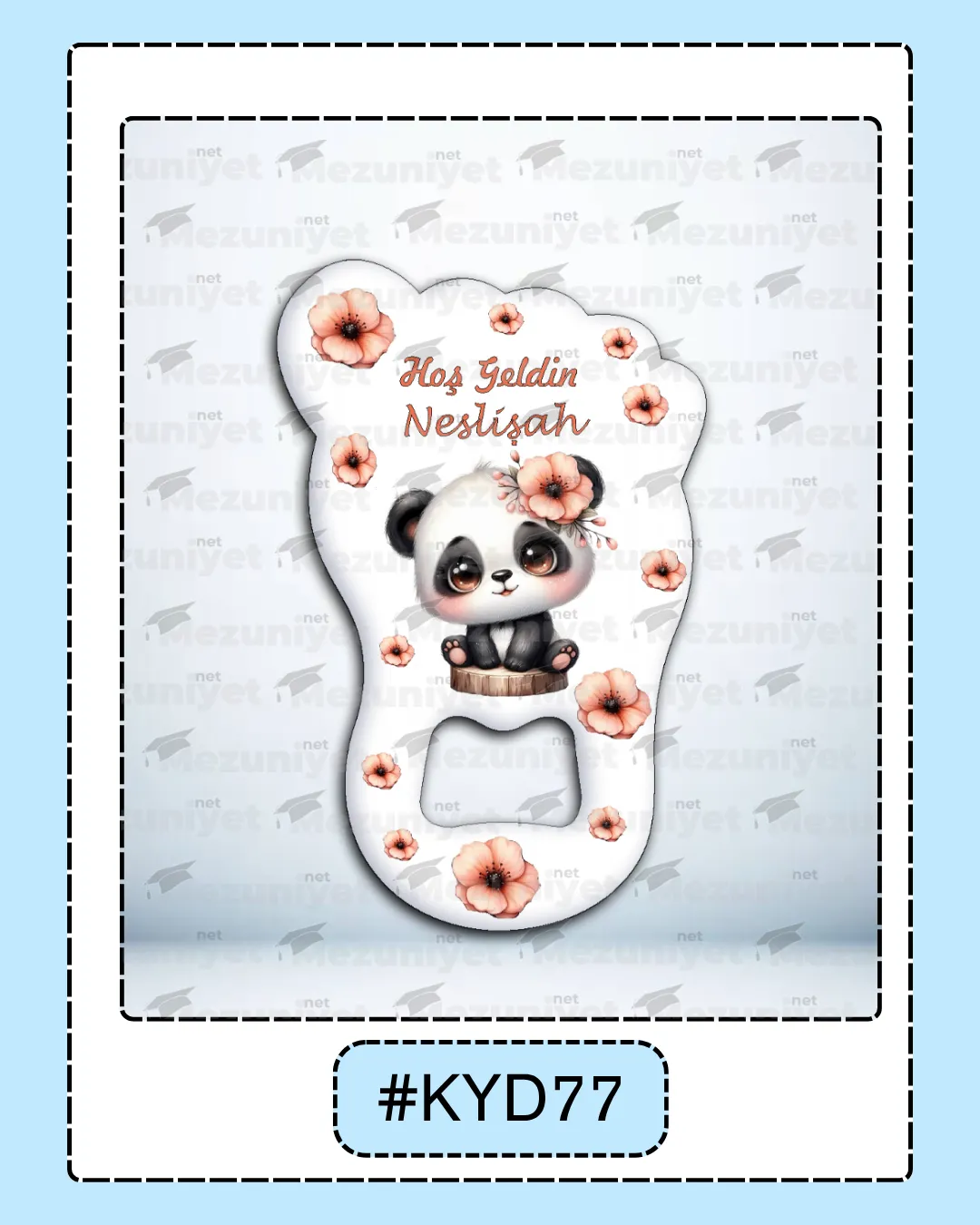 Kız Yeni Doğan Magnet Modeli - KYD77