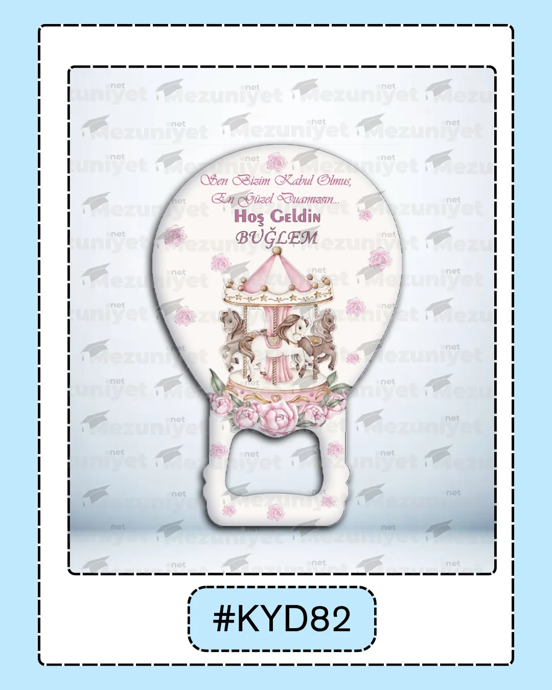 Kız Yeni Doğan Magnet Modeli - KYD82