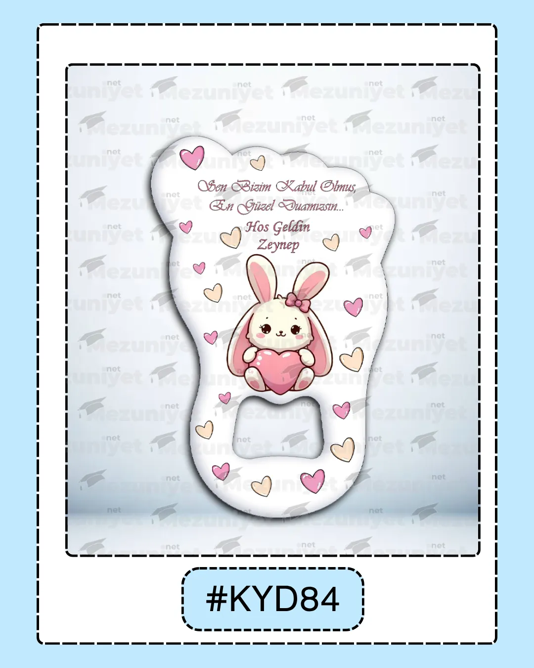 Kız Yeni Doğan Magnet Modeli - KYD84