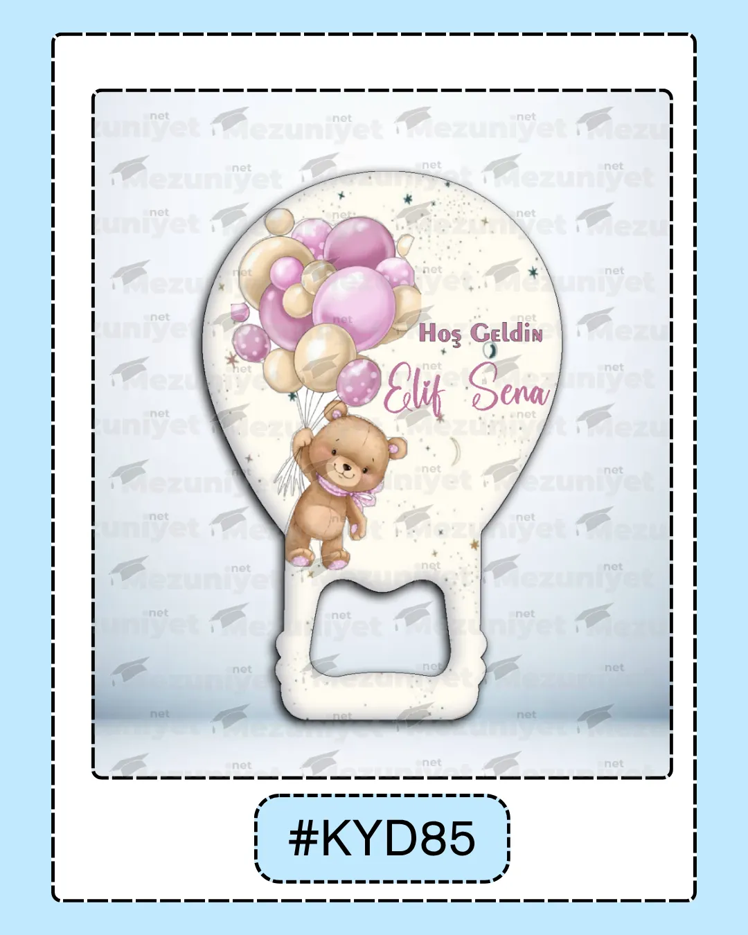 Kız Yeni Doğan Magnet Modeli - KYD85