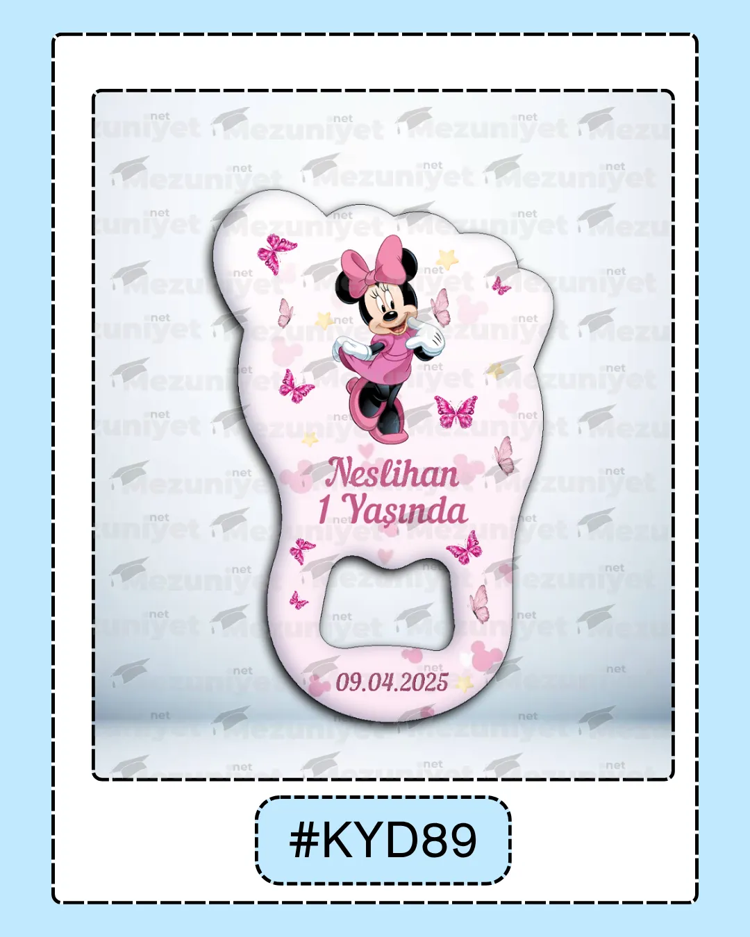 Kız Yeni Doğan Magnet Modeli - KYD89