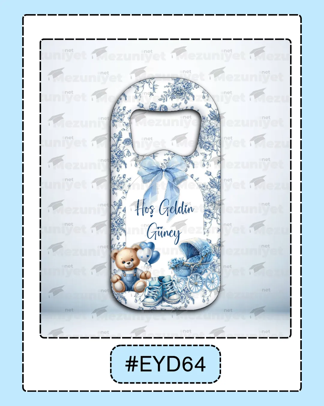 Erkek Yeni Doğan Magnetleri - EYD64