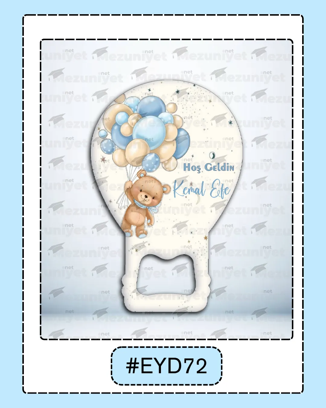 Erkek Yeni Doğan Magnetleri - EYD72