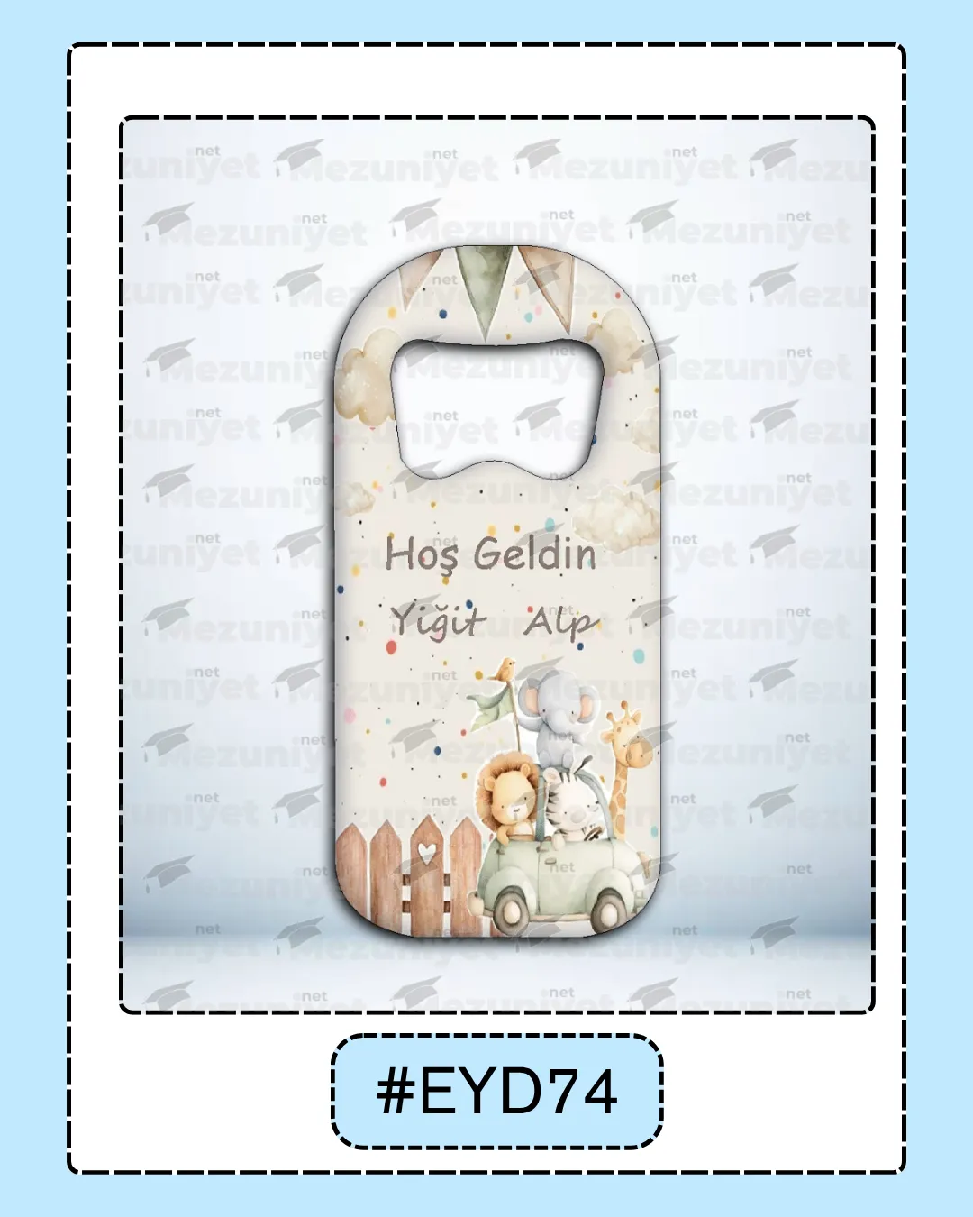 Erkek Yeni Doğan Magnetleri - EYD74