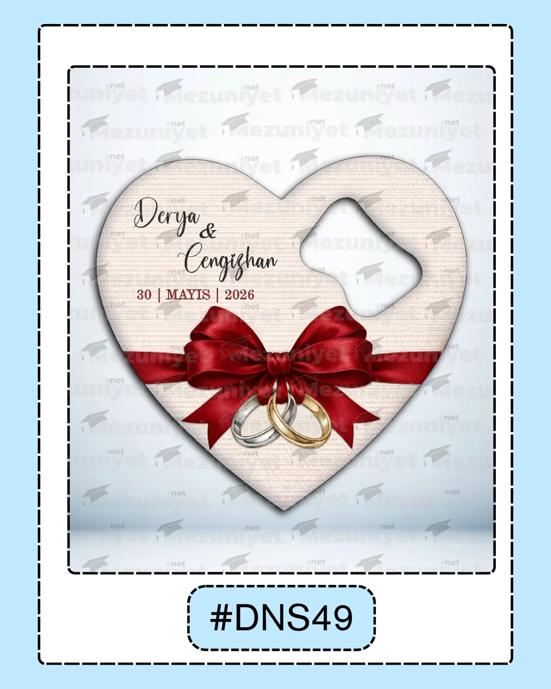 Düğün - Söz - Nikah Magnetleri - DNS49