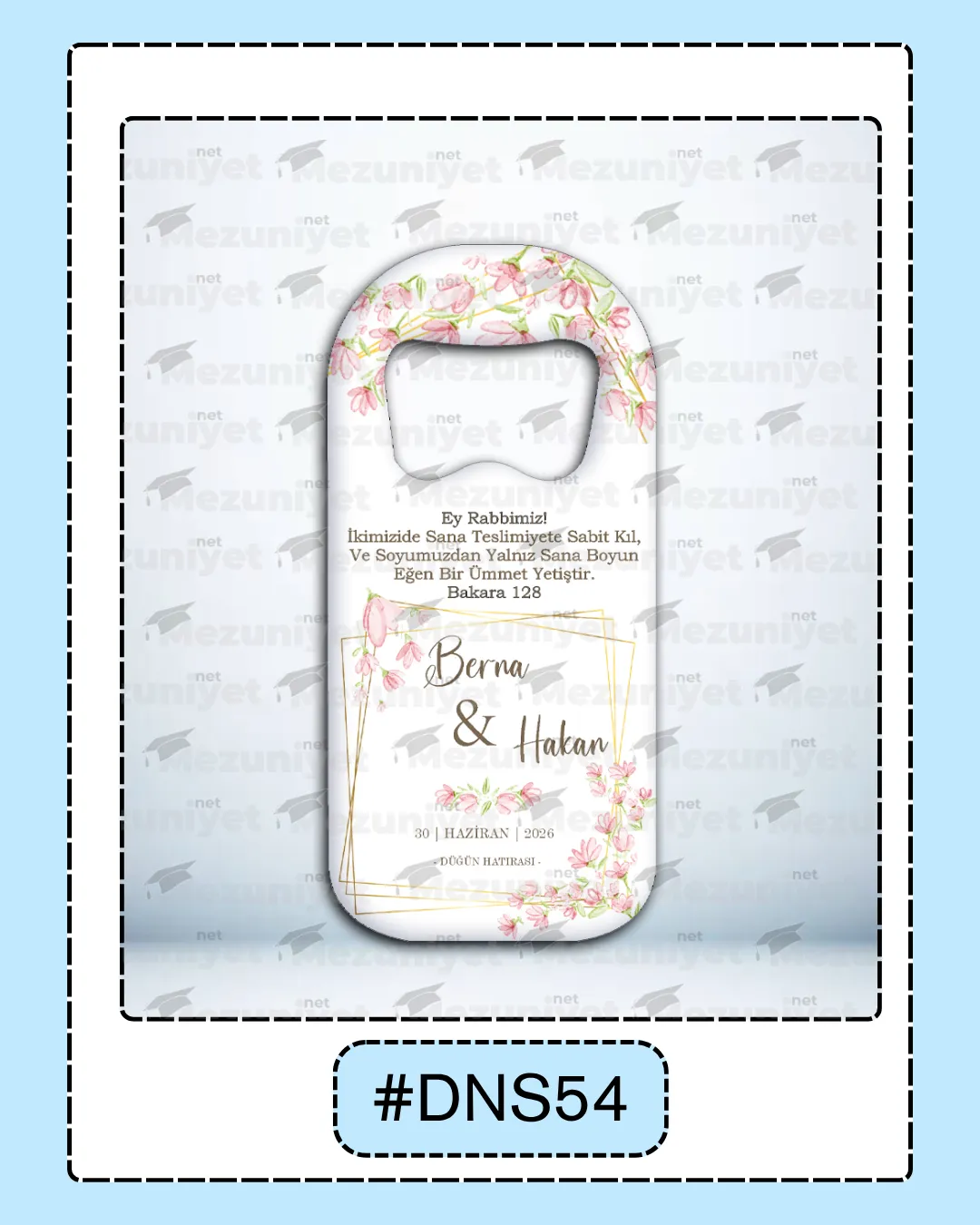 Düğün - Söz - Nikah Magnetleri - DNS54