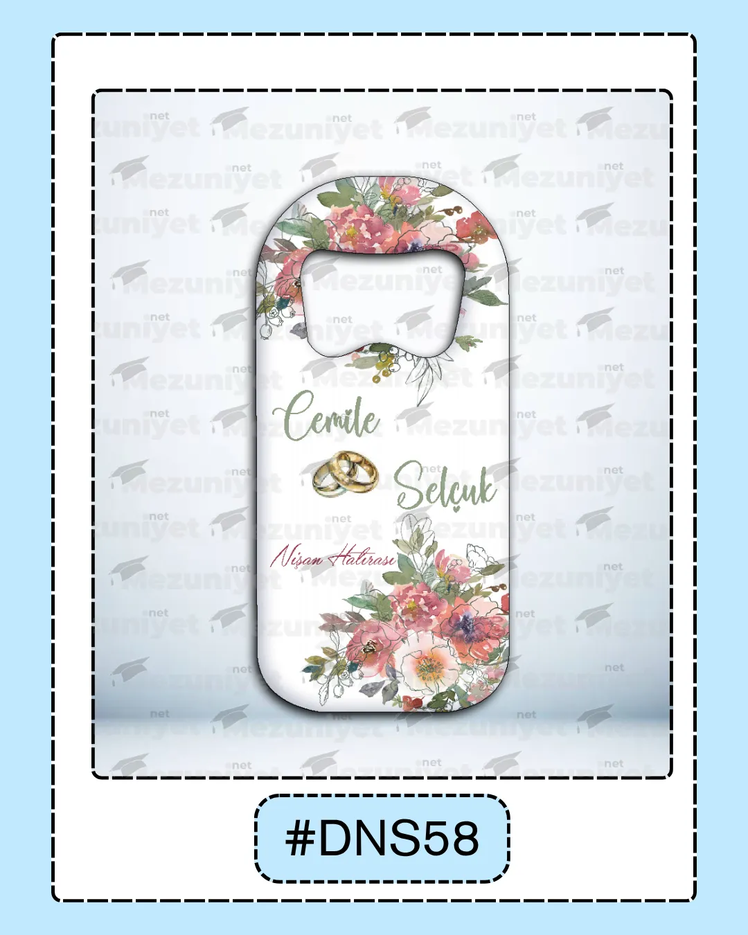 Düğün - Söz - Nikah Magnetleri - DNS58