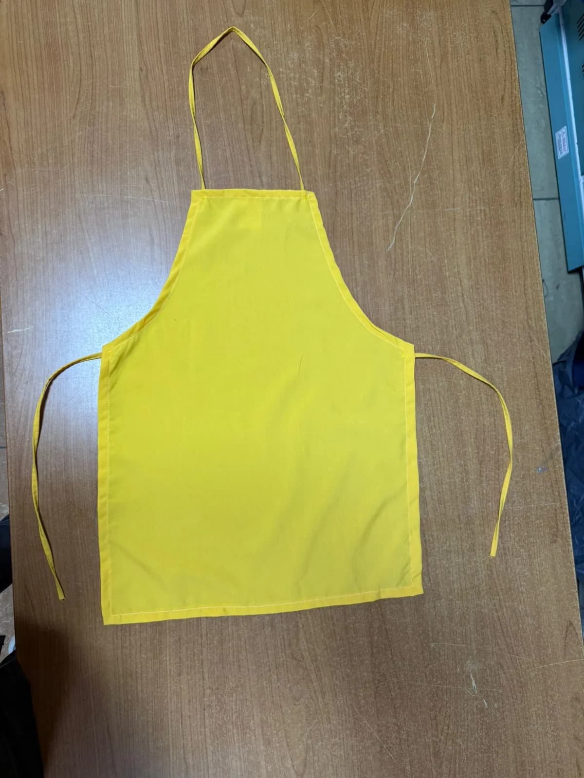 Anaokulu Aşçı Önlüğü - Anaokulu Mutfak Önlüğü - Sarı