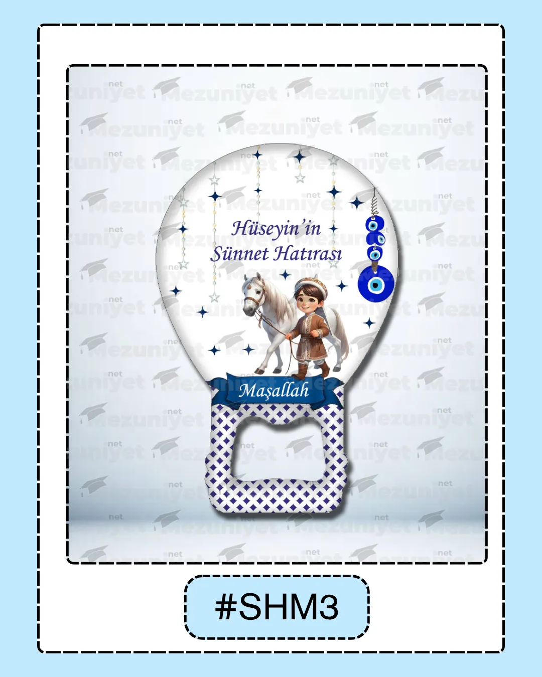 Balon Açacak Magnet - Sünnet Tasarımı - SHM3