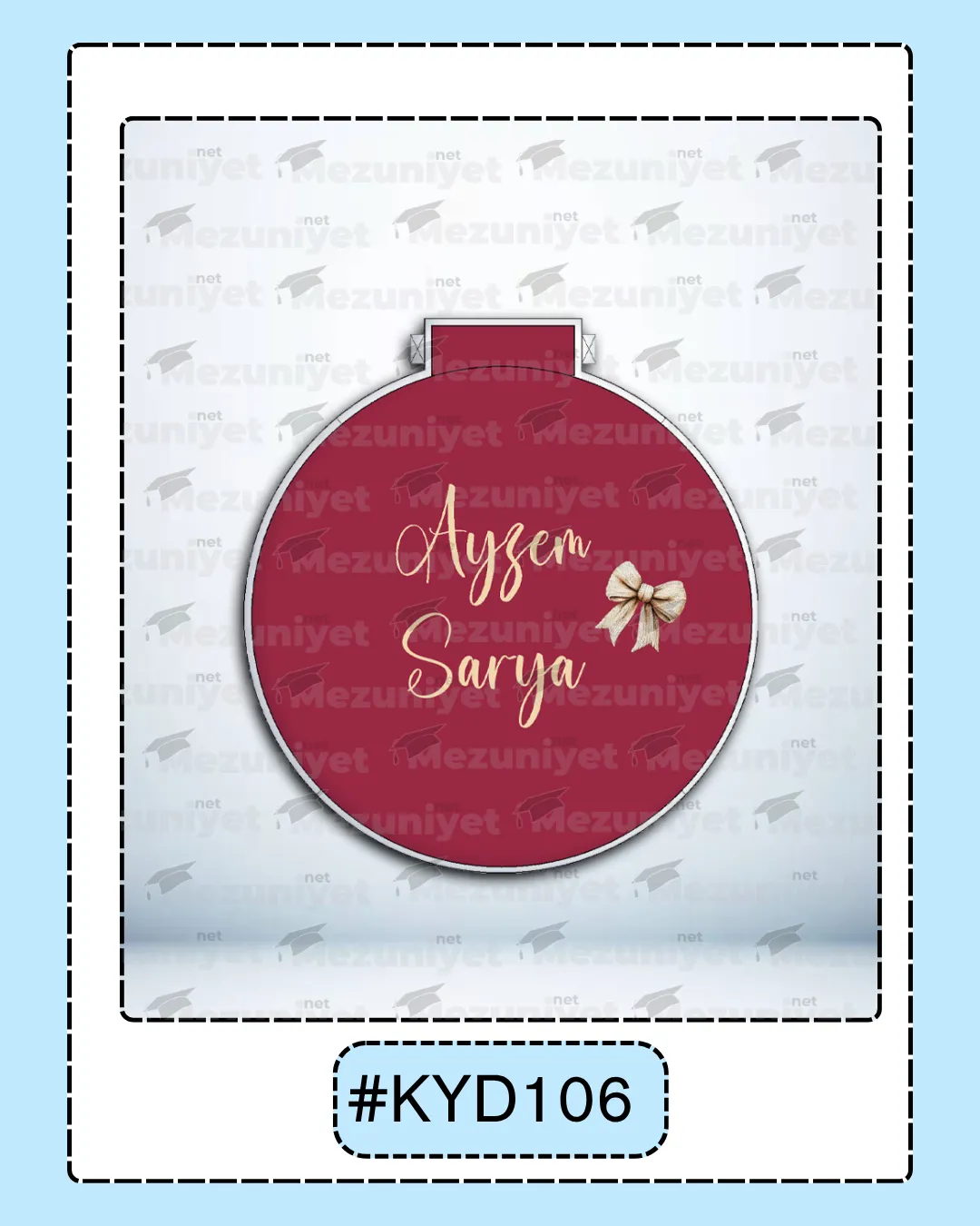 Kız Yeni Doğan Magnet Modeli - KYD106 - Mezuniyet.Net