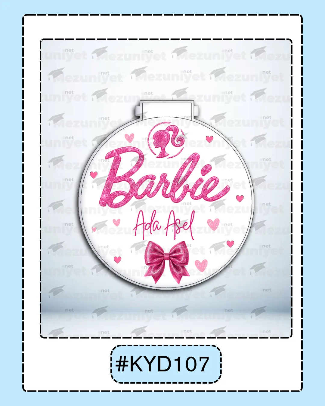 Kız Yeni Doğan Magnet Modeli - KYD107 - Mezuniyet.Net