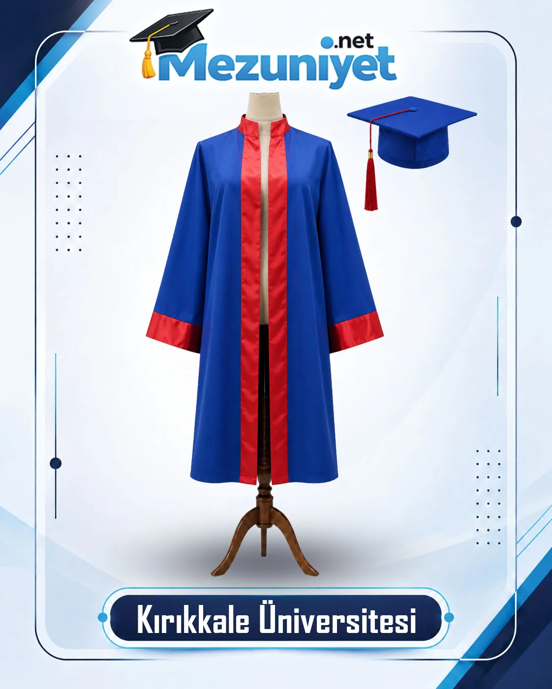 Kırıkkale Üniversitesi Cübbe ve Kep Takımı - Mezuniyet.Net