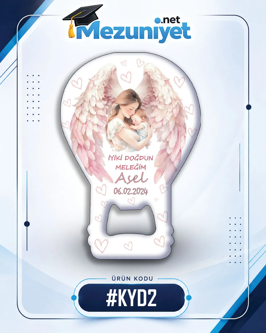 Kız Yeni Doğan Magnetleri - KYD2 - Mezuniyet.Net