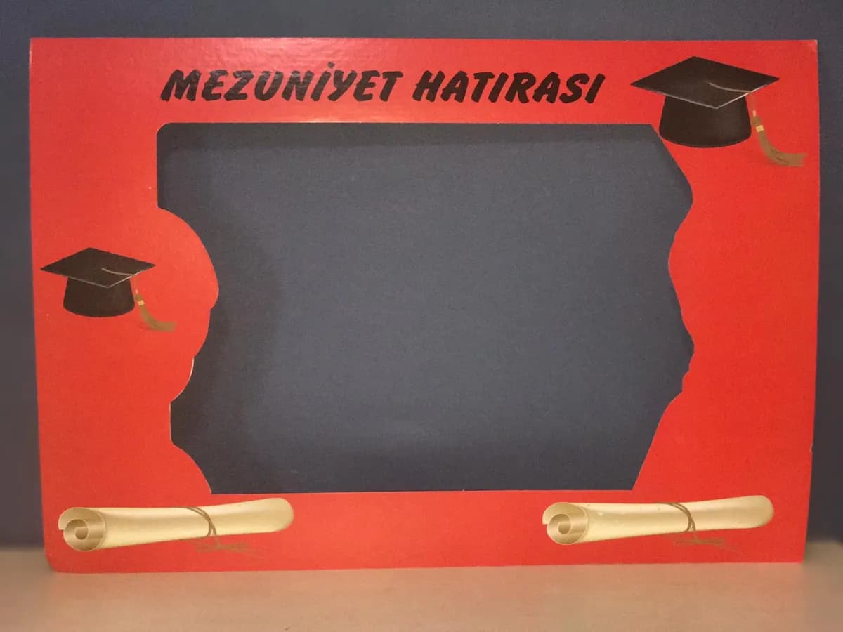 Mezuniyet Hatıra Çerçevesi - Mezuniyet.Net