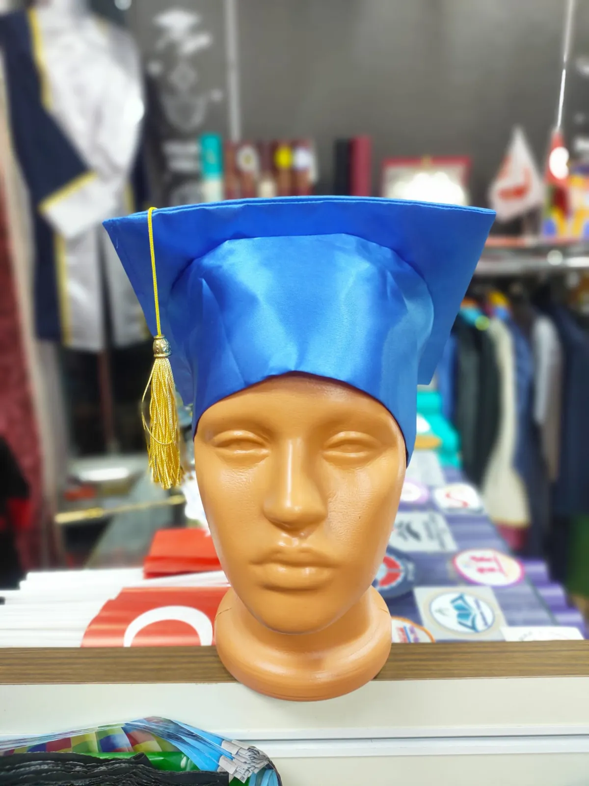 Mezuniyet Kepi - Mavi