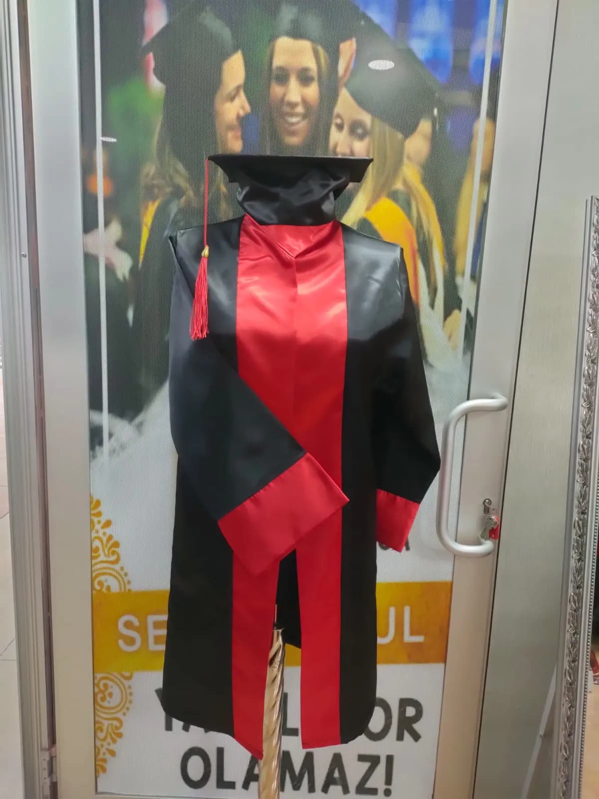 ilkokul Cübbe Kirala - Kırmızı