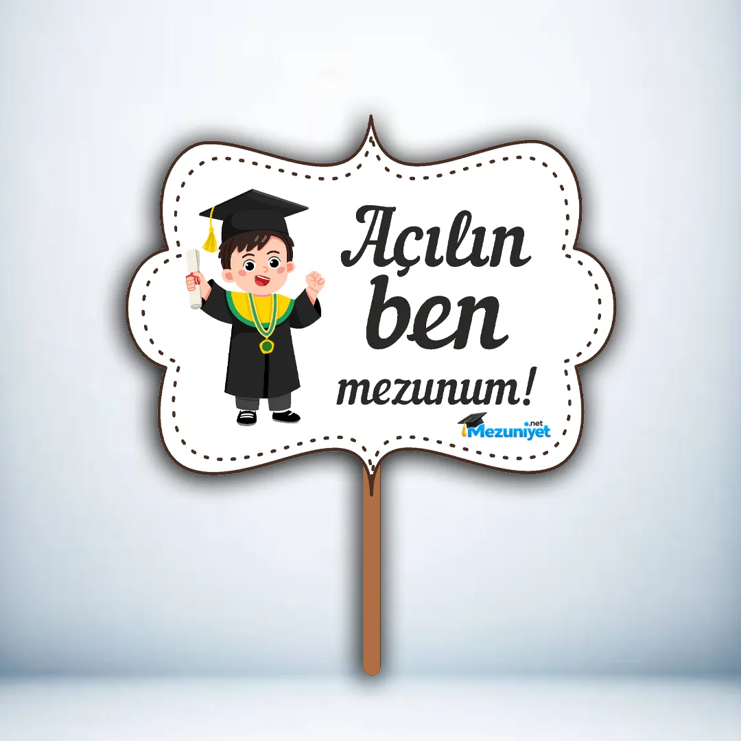 Açılın Ben Mezunum - Konuşma Balonu