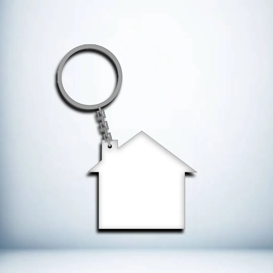 Ev Model Anahtarlık - MDF