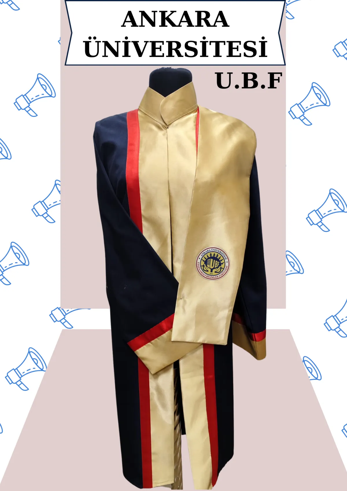 Ankara Üniversitesi Uygulamalı Bilimler Cübbesi