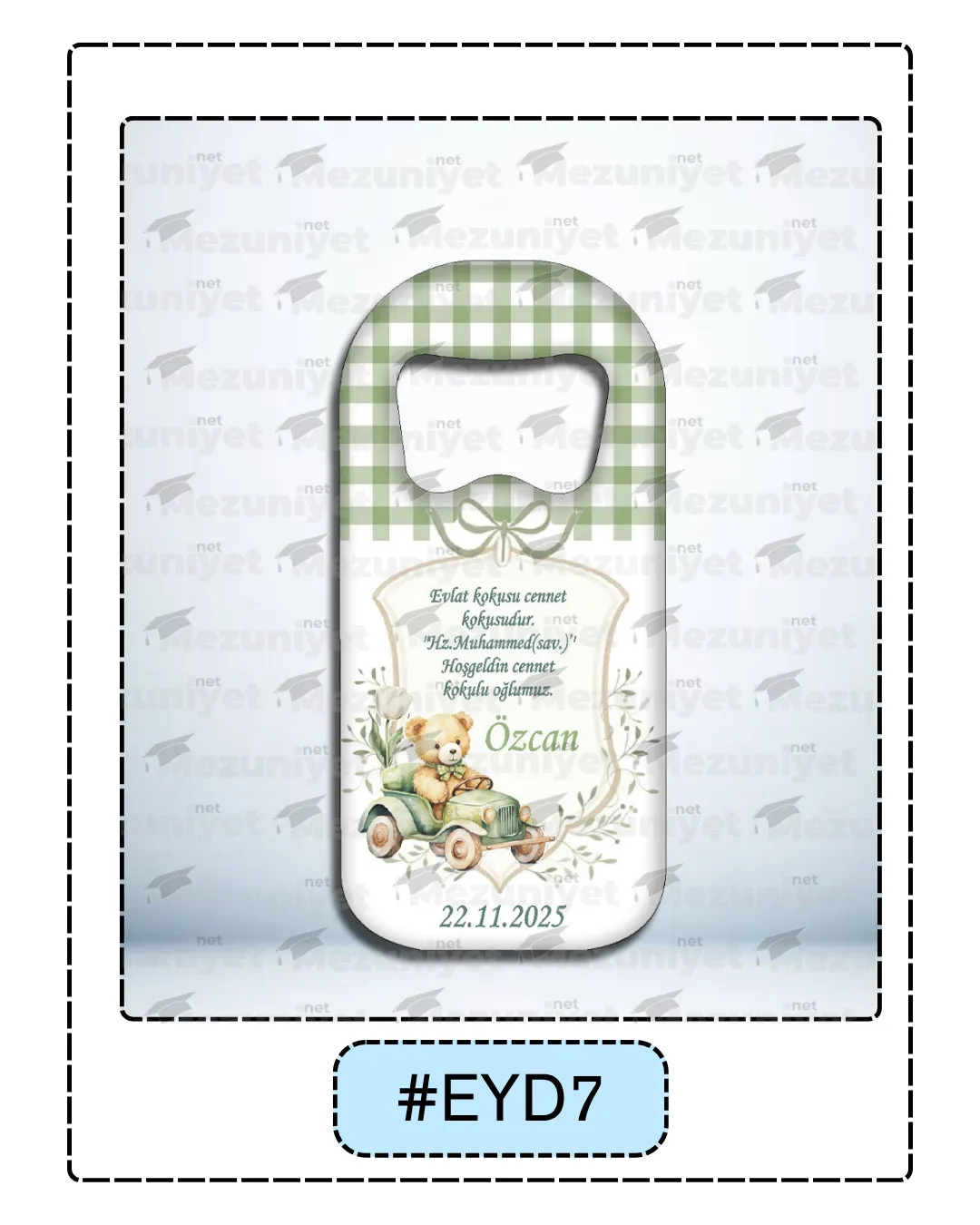 Erkek Yeni Doğan Magnetleri - EYD7