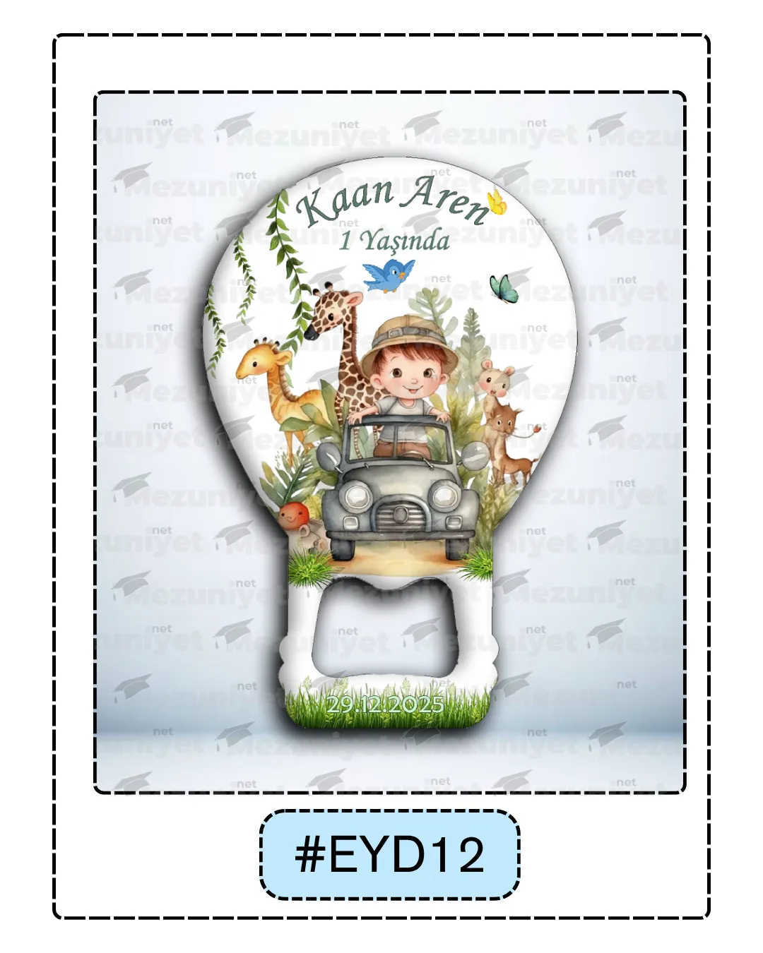 Erkek Yeni Doğan Magnetleri - EYD12