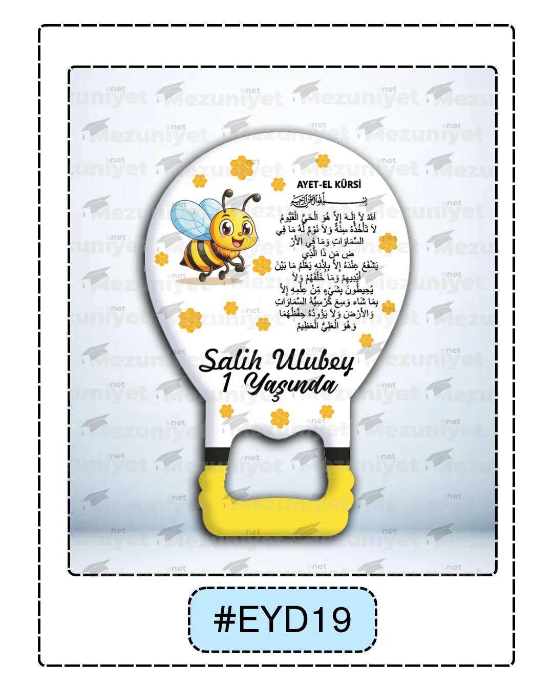 Erkek Yeni Doğan Magnetleri - EYD19