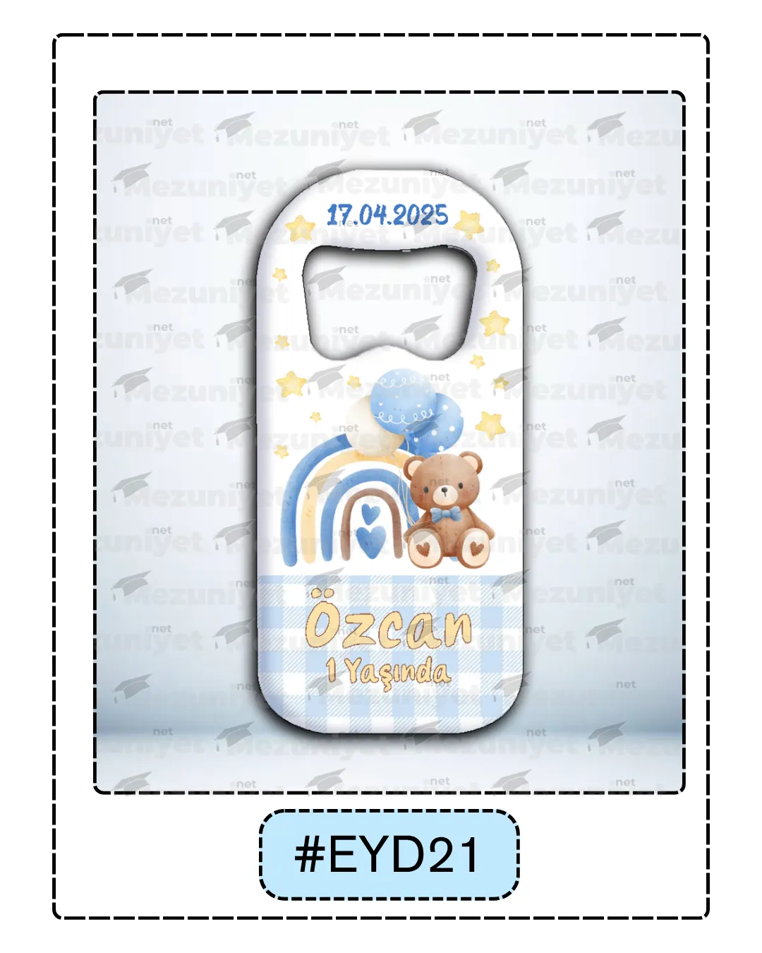 Erkek Yeni Doğan Magnetleri - EYD21