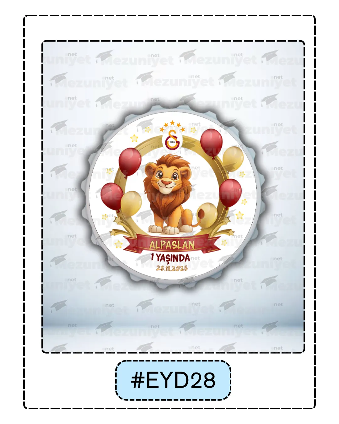 Erkek Yeni Doğan Magnetleri - EYD28