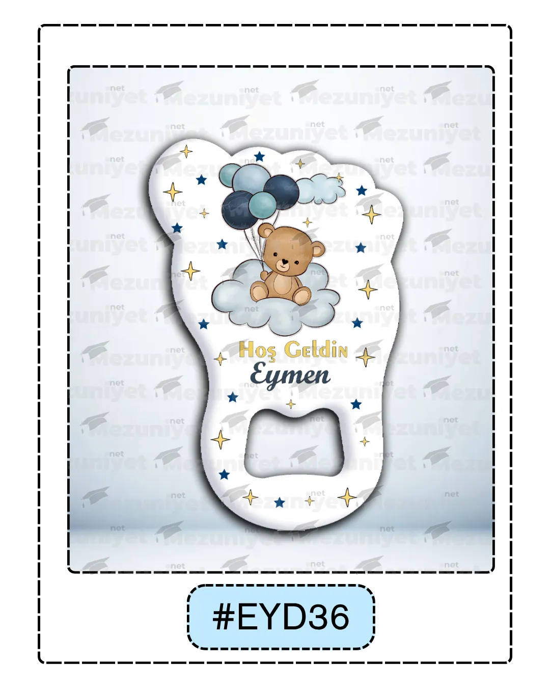 Erkek Yeni Doğan Magnetleri - EYD36