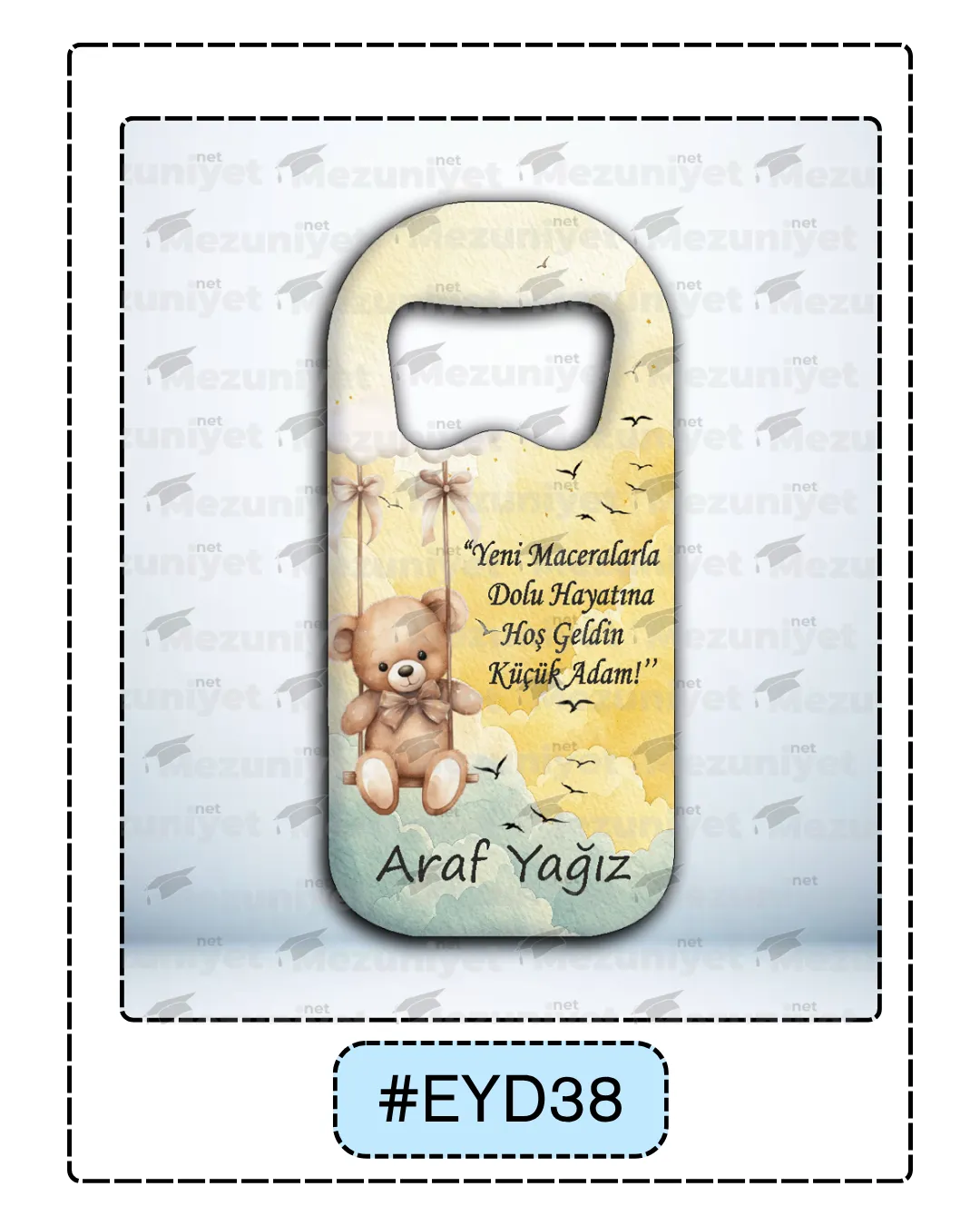 Erkek Yeni Doğan Magnetleri - EYD38