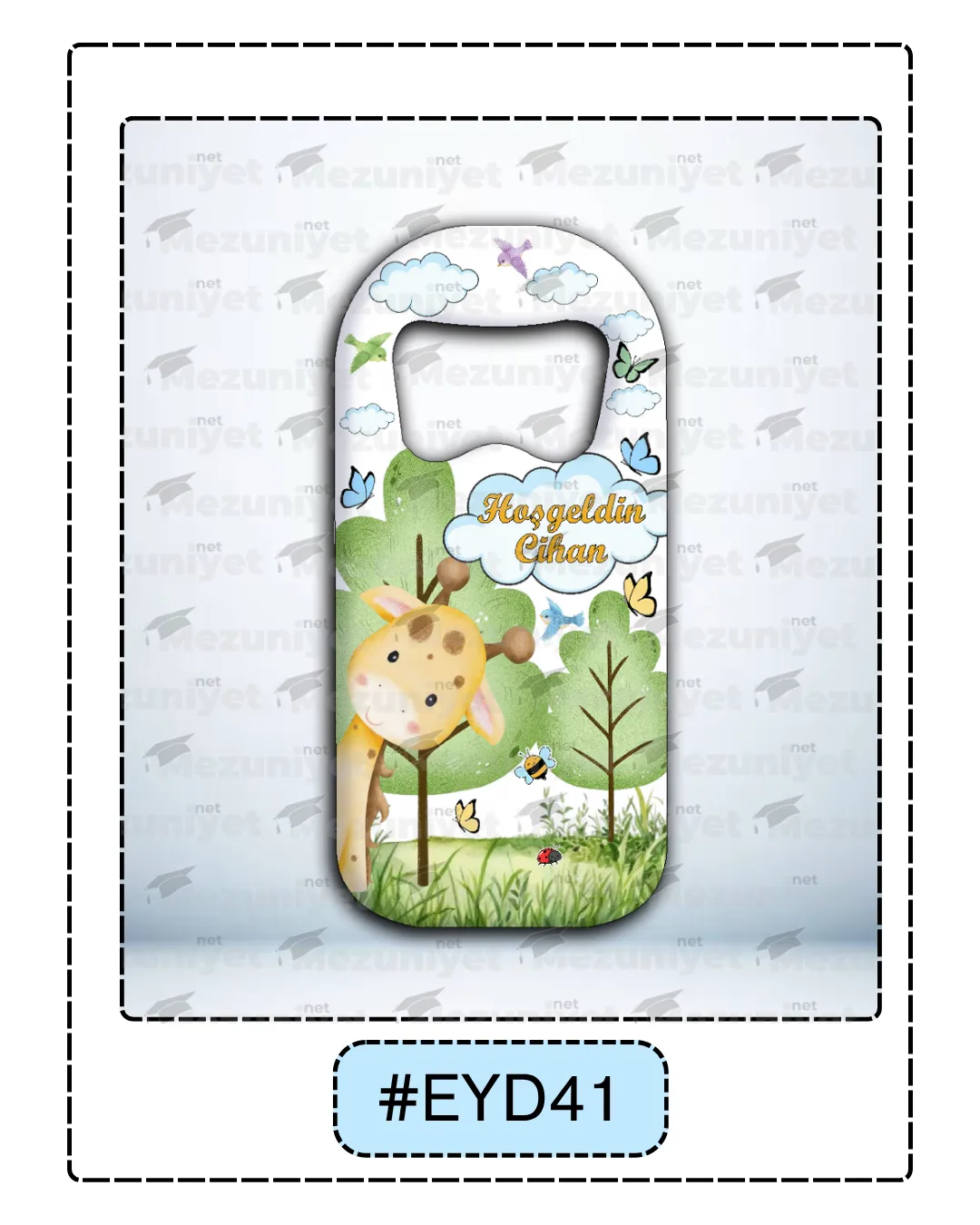 Erkek Yeni Doğan Magnetleri - EYD41