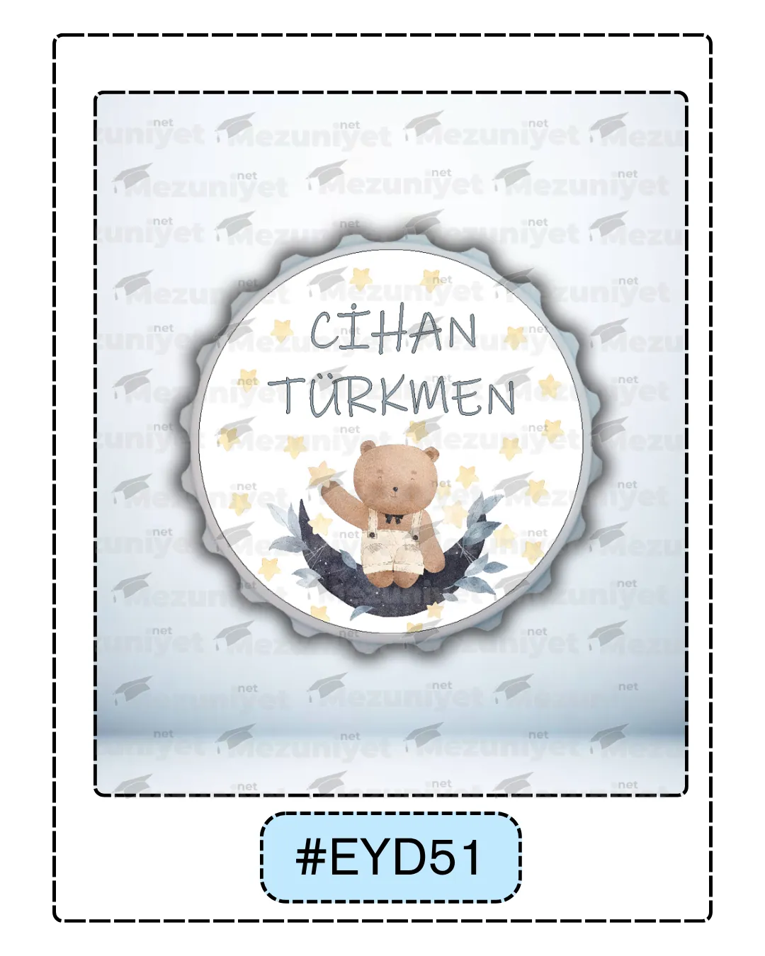 Erkek Yeni Doğan Magnetleri - EYD51